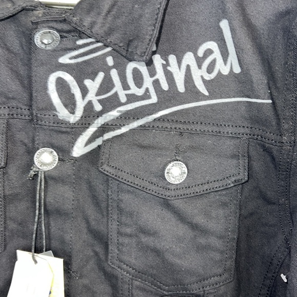 Road Narrows N.Y.C  Denim Hip Hop New York Graffiti Jacket - Picture 4 of 9